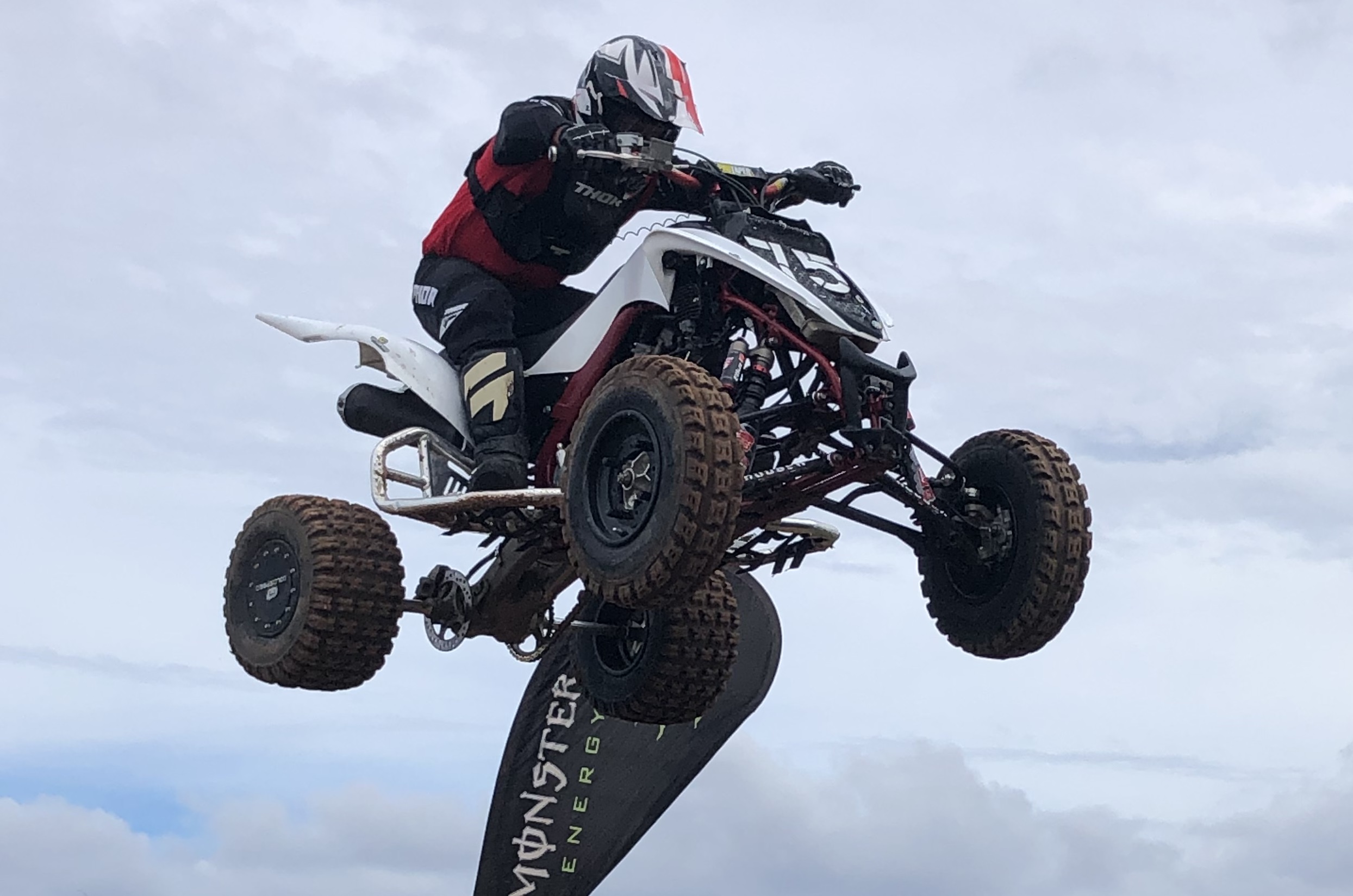 #75 George Santos took the Open Atv win Sunday at Round 4 of the Guam Championships