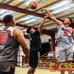 Guam Elite Basketball hosted the Alumni Basketball match between Southern and St. Paul on September 23, 2018. (Photo by Michael Blas)
