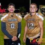 Players of the game Andrew Perez, left, and Chase Spotanski, right. (Photo by Michael Blas)