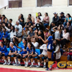 Royals fans cheer on their team in the action packed game against the home team St. John's Knights. (Photo by Michael Blas)