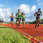 The 2018 IIAAG Girls All-Island Cross Country Championship began earlier this afternoon at the JFK Upper Tumon course. (Photo by Michael Blas)
