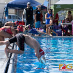 Swimmers compete in the All Island Invitational Short Course Meet at Hagatna Pool on October 20, 2018. (Photo By Michael Blas)