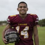 Ethan Cepeda - DB Friars/12
Favorite Football Player: Nate San Nicolas (BDSN)