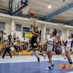 Guam High Panthers Katrina Davis drives to the bucket for a lay up. (Photo by Michael Blas)