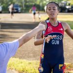 Genina Poilo Criss qualified for the Guam Triathlon National Team. (Photo by Michael Blas)