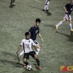 The JFK Islanders wrapped up a perfect season, winning the 2018 IIAAG Boys Soccer title over the Harvest Eagles (photo by Michael Ebio)