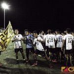 The JFK Islanders wrapped up a perfect season, winning the 2018 IIAAG Boys Soccer title over the Harvest Eagles (photo by Michael Ebio)