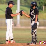 The Simon Sanchez Sharks defeated the Guam High Panthers 13-3 in the winners bracket of the 2018 IIAAG HS Baseball Playoffs. (Photo by Michael Blas)