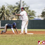 Team Guam host American Samoa for the Bronze Medal in the WBSC U18 Oceania Tournament (photo by Michael Ebio)
