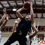 Day 5 of the GSPN Preseason Boys Basketball Tournament came to a close Tuesday evening with the Guam High Panthers picking up their first win in the tournament and the St. Paul Warriors continuing their winning streak as they advance to the Championship Game. (Photo by Michael Blas)