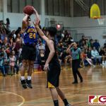 GW Geckos Shelby Meeks stops and pops a two pointer. (Photo by Michael Blas)