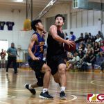 FD Friars RJ Castro powers his way in for a lay up. (Photo by Michael Blas)