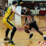 The Russian pro team, Vostok-65, took on Guam's selected team in a basketball exhibition game at the Father Duenas Phoenix Center. (Photo by Michael Blas)