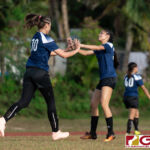 The Academy Cougars picked up a 6-0 win this afternoon, March 28, 2019, in their IIAAG Girls High School Soccer game against the Simon Sanchez Sharks. (Photo by Michael Blas)