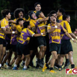 The GW Geckos reclaimed the IIAAG/GRFU Boys High School Rugby Championship title after defeating the reigning champs, the FD Friars, 19-12. (Photo by Michael Blas)