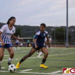 The Academy Cougars visited the turf of the Guam High Panthers with the sun setting down in the IIAAG Girls soccer matchup on Apr. 29, 2019 (photo by Bout It Productions)