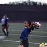 The Academy Cougars visited the turf of the Guam High Panthers with the sun setting down in the IIAAG Girls soccer matchup on Apr. 29, 2019 (photo by Bout It Productions)