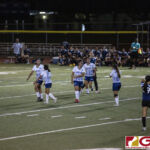 The Guam High Panthers celebrate after finding the goal line once again in the first half. (photo by Bout It Productions)