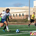 The Guam High Panthers defended home, defeating the JFK Islanders 6-2 in their IIAAG Girls High School Soccer Game. (Photo by Michael Blas)