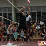 Tiyan Titans Gary Ericsson on the set up for Neil Ericsson. (Photo by Michael Blas)