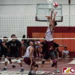 FD Friar setter Logan Pangelinan on the assist to his teammates. (Photo by Michael Blas)