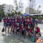 The IIAAG High School Paddling season came to an end on May 11, 2019. All the schools competitors, family and friends showed up to Tumon Bay for one last time. (photo by Bout It Productions)