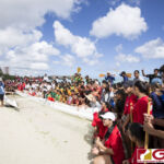 The IIAAG High School Paddling season came to an end on May 11, 2019. All the schools competitors, family and friends showed up to Tumon Bay for one last time. (photo by Bout It Productions)