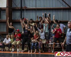 The fans go wild with the game closing in to the last seconds of the game. (photo by Bout It Productions)