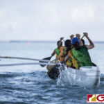 The IIAAG High School Paddling season came to an end on May 11, 2019. All the schools competitors, family and friends showed up to Tumon Bay for one last time. (photo by Bout It Productions)
