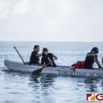 The IIAAG High School Paddling season came to an end on May 11, 2019. All the schools competitors, family and friends showed up to Tumon Bay for one last time. (photo by Bout It Productions)