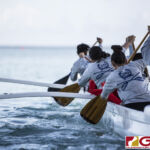 The IIAAG High School Paddling season came to an end on May 11, 2019. All the schools competitors, family and friends showed up to Tumon Bay for one last time. (photo by Bout It Productions)