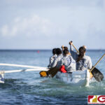 The IIAAG High School Paddling season came to an end on May 11, 2019. All the schools competitors, family and friends showed up to Tumon Bay for one last time. (photo by Bout It Productions)