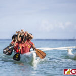 The IIAAG High School Paddling season came to an end on May 11, 2019. All the schools competitors, family and friends showed up to Tumon Bay for one last time. (photo by Bout It Productions)