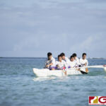 The IIAAG High School Paddling season came to an end on May 11, 2019. All the schools competitors, family and friends showed up to Tumon Bay for one last time. (photo by Bout It Productions)