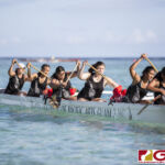 The IIAAG High School Paddling season came to an end on May 11, 2019. All the schools competitors, family and friends showed up to Tumon Bay for one last time. (photo by Bout It Productions)