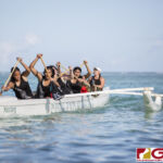 The IIAAG High School Paddling season came to an end on May 11, 2019. All the schools competitors, family and friends showed up to Tumon Bay for one last time. (photo by Bout It Productions)