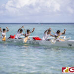 The IIAAG High School Paddling season came to an end on May 11, 2019. All the schools competitors, family and friends showed up to Tumon Bay for one last time. (photo by Bout It Productions)
