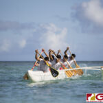 The IIAAG High School Paddling season came to an end on May 11, 2019. All the schools competitors, family and friends showed up to Tumon Bay for one last time. (photo by Bout It Productions)