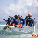 The IIAAG High School Paddling season came to an end on May 11, 2019. All the schools competitors, family and friends showed up to Tumon Bay for one last time. (photo by Bout It Productions)
