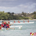 The IIAAG High School Paddling season came to an end on May 11, 2019. All the schools competitors, family and friends showed up to Tumon Bay for one last time. (photo by Bout It Productions)
