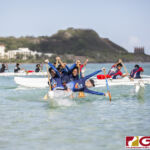 The IIAAG High School Paddling season came to an end on May 11, 2019. All the schools competitors, family and friends showed up to Tumon Bay for one last time. (photo by Bout It Productions)