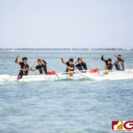 The IIAAG High School Paddling season came to an end on May 11, 2019. All the schools competitors, family and friends showed up to Tumon Bay for one last time. (photo by Bout It Productions)