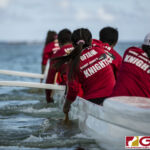The IIAAG High School Paddling season came to an end on May 11, 2019. All the schools competitors, family and friends showed up to Tumon Bay for one last time. (photo by Bout It Productions)
