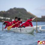 The IIAAG High School Paddling season came to an end on May 11, 2019. All the schools competitors, family and friends showed up to Tumon Bay for one last time. (photo by Bout It Productions)