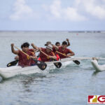 The IIAAG High School Paddling season came to an end on May 11, 2019. All the schools competitors, family and friends showed up to Tumon Bay for one last time. (photo by Bout It Productions)