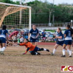 The Academy Cougars defeated the Guam High Panthers 2-1 Thursday afternoon May 16, 2018, advancing to the IIAAG Girls Soccer Championship Game. (Photo by Michael Blas)