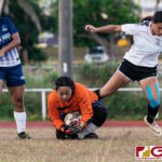 The Academy Cougars defeated the Guam High Panthers 2-1 Thursday afternoon May 16, 2018, advancing to the IIAAG Girls Soccer Championship Game. (Photo by Michael Blas)