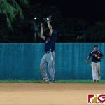 Southern shortstop Pat Alvarez catches the infield fly in the 7th inning. (Photo by Michael Blas)