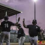 Game 1 of the Guam Major League Baseball Playoff Series between the Redhawks and the Rays (photo by Bout It Productions)