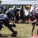 The Island Stunnerz and Team Legacy face off in the GWTFL Championship Game. (photo by Bout It Productions)